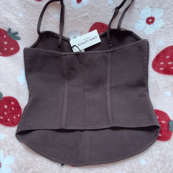 Brown Women's Top - Picture 2 of 3